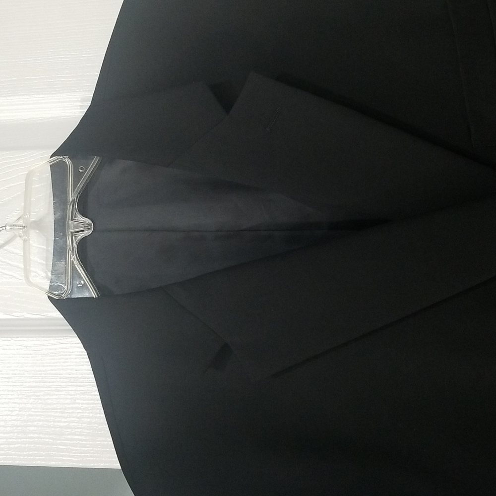 Chaps Wool Black Blazer Jacket - image 5